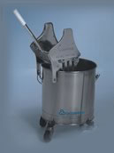 Bucket, Stainless Steel,CastersContec, Inc.